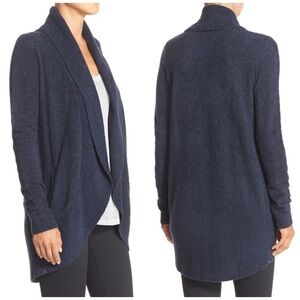 Barefoot Dreams CozyChic Lite Circle Cardigan in Indigo XS/S Casual Loungewear